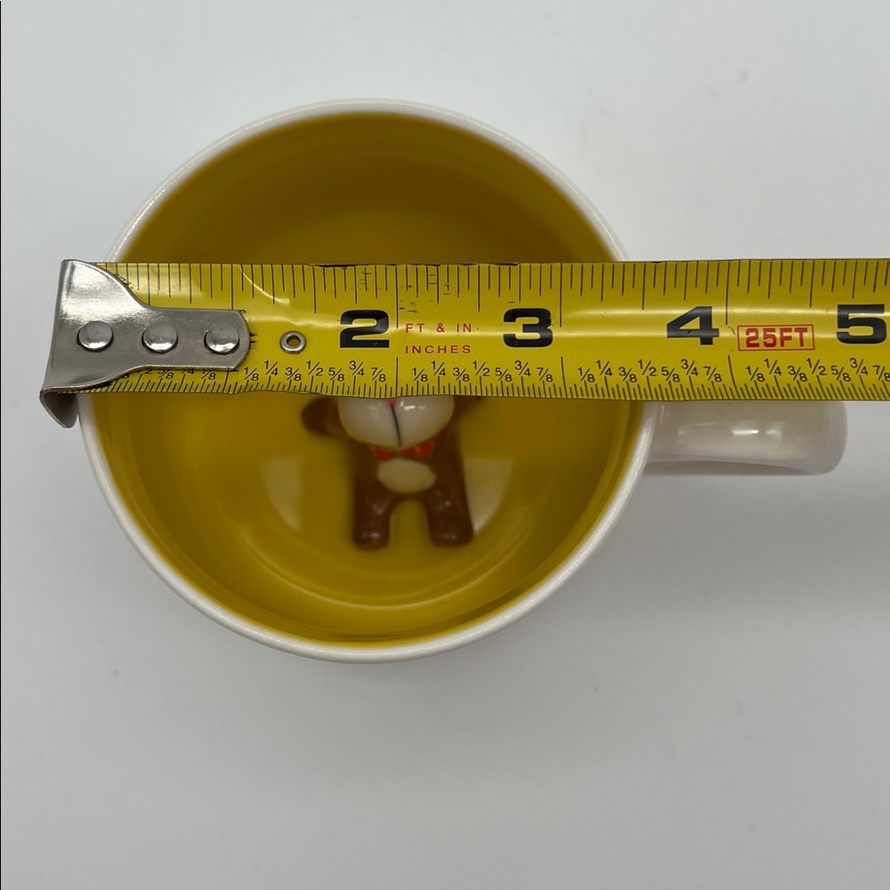 “Goin' Bananas” Coffee Mug Cup with 3D Monkey Figurine Inside Whimsical Cupboard - Picture 10 of 10